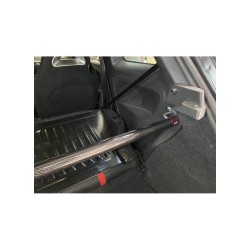 Kit racing barra duomi posteriore senza tiranti fibra di carbonio Fiat 500 Abarth
