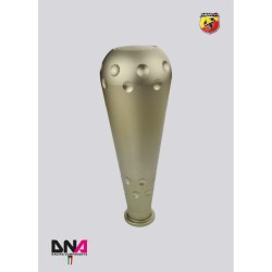 Kit racing pomello 695 style in alluminio anodizzato titanio Abarth