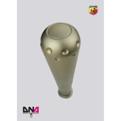 Kit racing pomello 695 style in alluminio anodizzato titanio Abarth