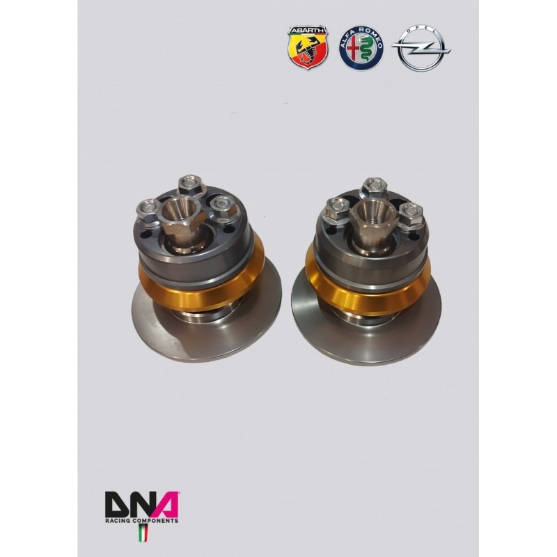 Kit racing top mount coilover FIAT 500, Punto Abarth, Alfa Mito, Opel Corsa