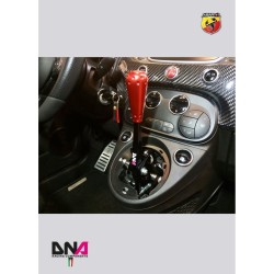 KIT racing TORRETTA CAMBIO REGOLABILE ANODIZZATA NERA 500 Abarth