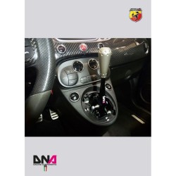 KIT racing TORRETTA CAMBIO REGOLABILE ANODIZZATA NERA 500 Abarth