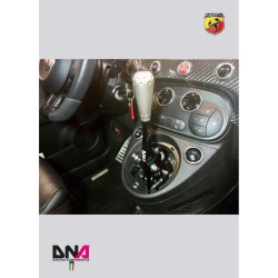 KIT racing TORRETTA CAMBIO REGOLABILE ANODIZZATA NERA 500 Abarth