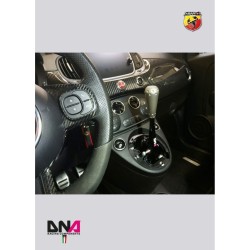 KIT racing TORRETTA CAMBIO REGOLABILE ANODIZZATA NERA 500 Abarth