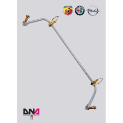 Kit racing barra antirollio posteriore regolabile