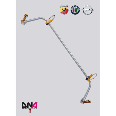 Kit racing barra antirollio posteriore regolabile