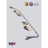 Kit racing barra antirollio posteriore regolabile