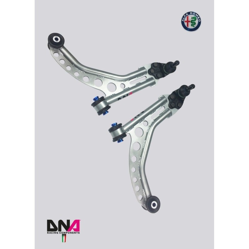 Kit racing trapezi anteriori su uniball Alfa Romeo Giulietta