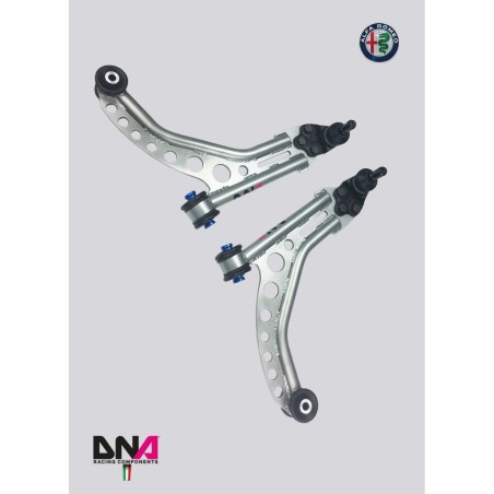 Kit racing trapezi anteriori su uniball Alfa Romeo Giulietta