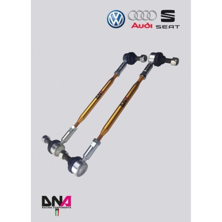 Kit racing tiranti barra antirollio anteriore Audi A3 TT Q2 Q3 VW Golf