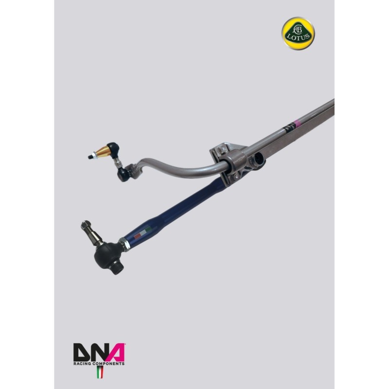 Kit racing barra posteriore e barra irrigidimento tiranti convergenza Lotus Elise Exige S2 Toyota