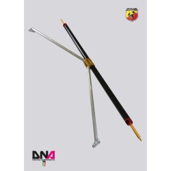 Kit racing barra duomi posteriore con tiranti FiAT 500 Abarth