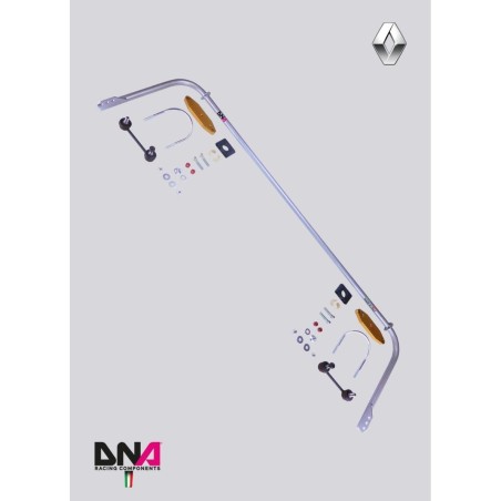 Kit racing barra antirollio posteriore Renault Clio 4