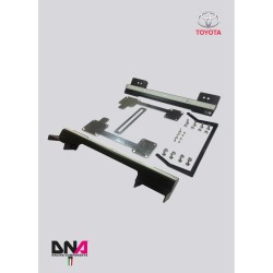 Kit racing abbassamento sedile con guide regolabili.