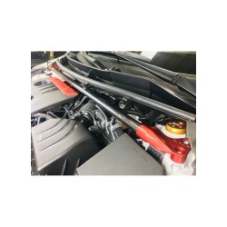 Barra duomi anteriore fibra di carbonio Toyota Yaris GR