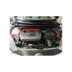 Barra duomi anteriore fibra di carbonio Toyota Yaris GR