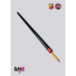 Kit racing barra duomi posteriore senza tiranti fibra di carbonio Fiat 500 Abarth