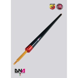 Kit racing barra duomi posteriore senza tiranti fibra di carbonio Fiat 500 Abarth